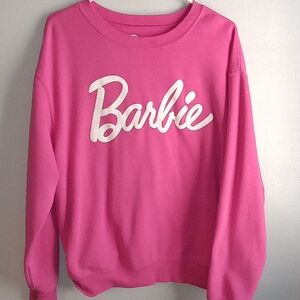 Barbie pink sweatshirt